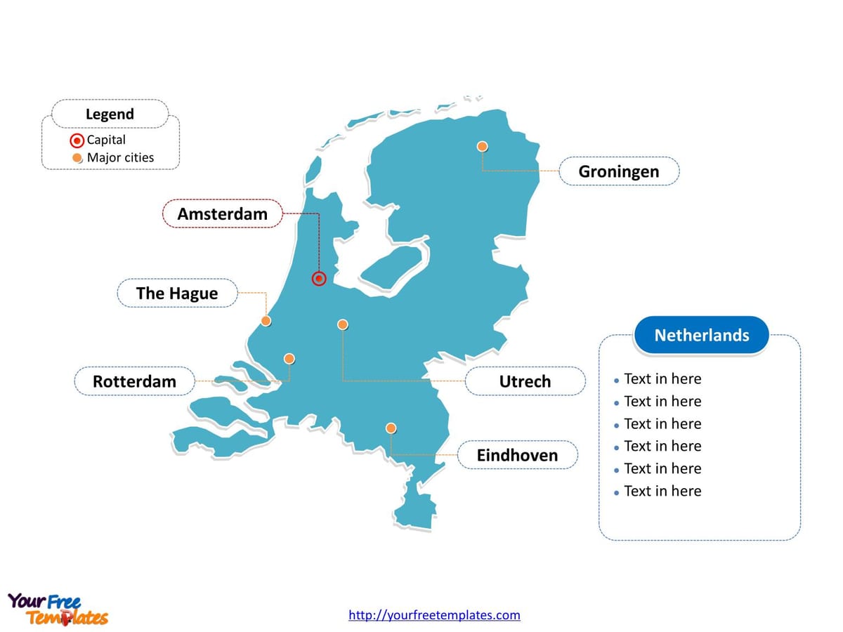 Rotterdam na nizozemskem zemljevid