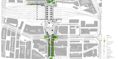 Rotterdam postaja zemljevid