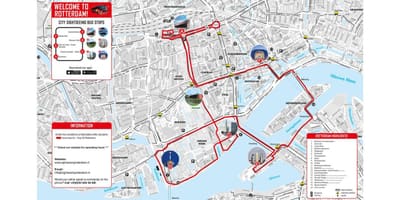 Zemljevid Rotterdam avtobus 